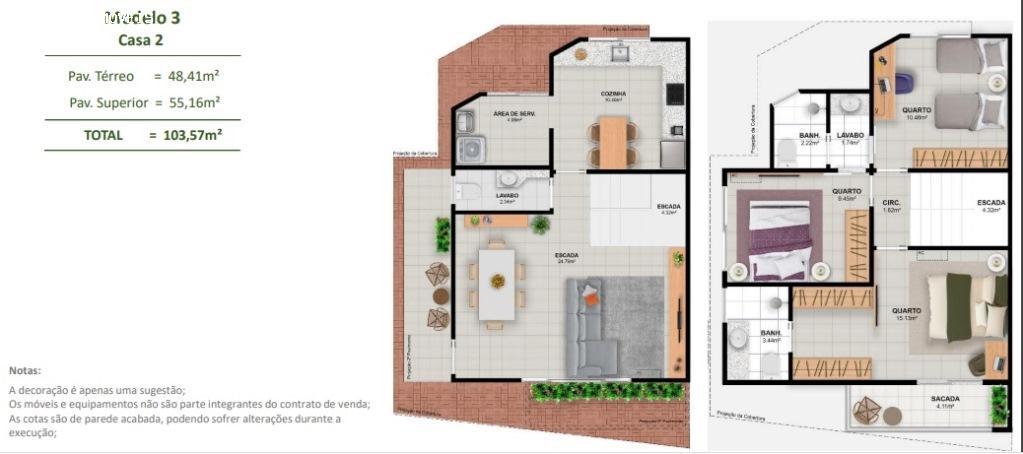 Casa, 3 quartos, 103 m² - Foto 28