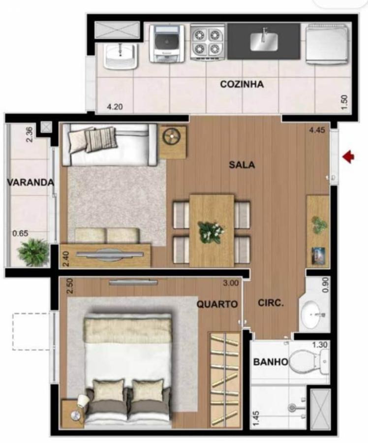 Apartamento, 2 quartos, 55 m² - Foto 25