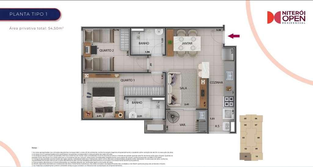 Apartamento, 2 quartos, 45 m² - Foto 15