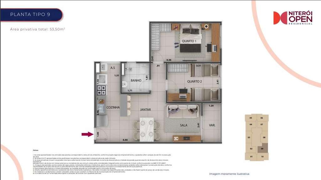 Apartamento, 2 quartos, 45 m² - Foto 24