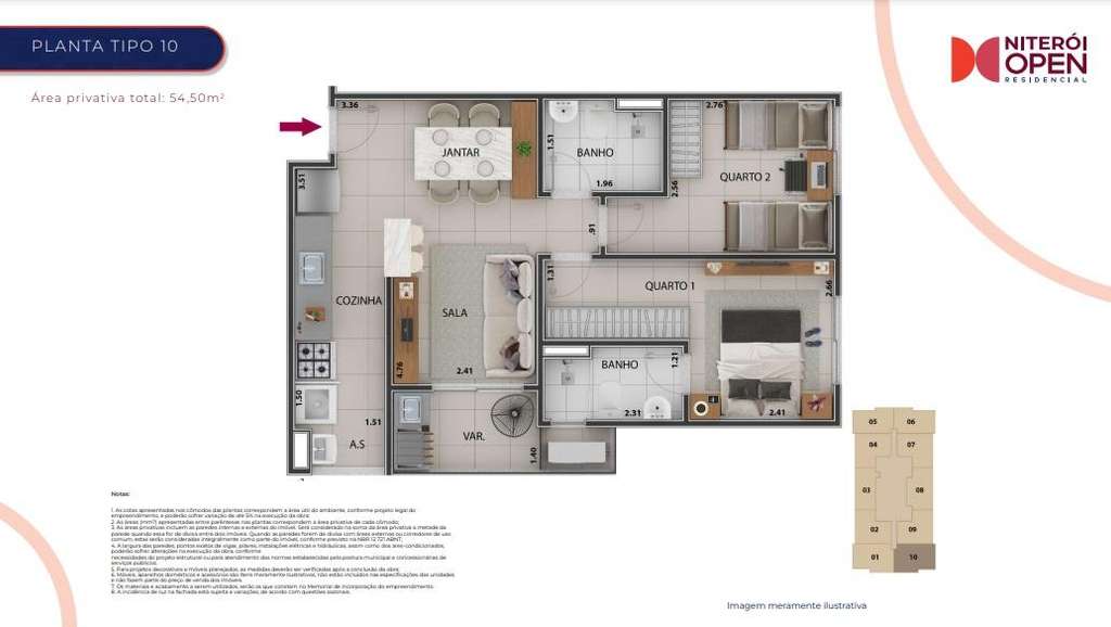 Apartamento, 2 quartos, 45 m² - Foto 25