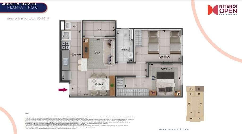 Apartamento, 2 quartos, 45 m² - Foto 21