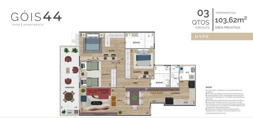 Apartamento, 2 quartos, 85 m² - Foto 20