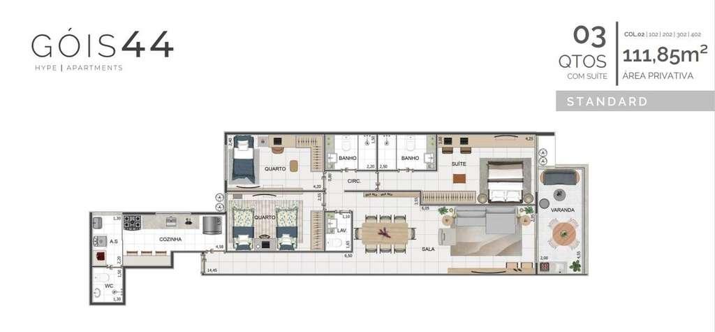 Apartamento, 2 quartos, 85 m² - Foto 15