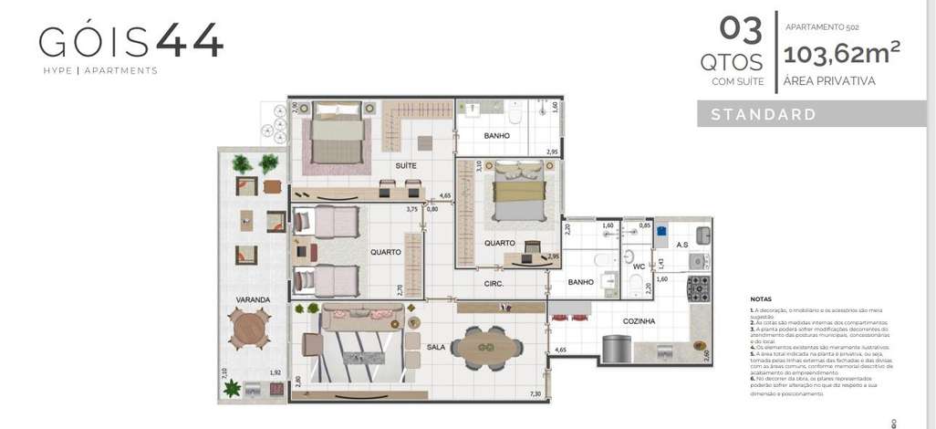 Apartamento, 2 quartos, 85 m² - Foto 19