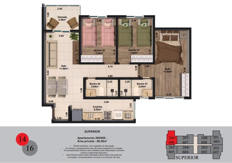 Apartamento, 2 quartos, 52 m² - Foto 31