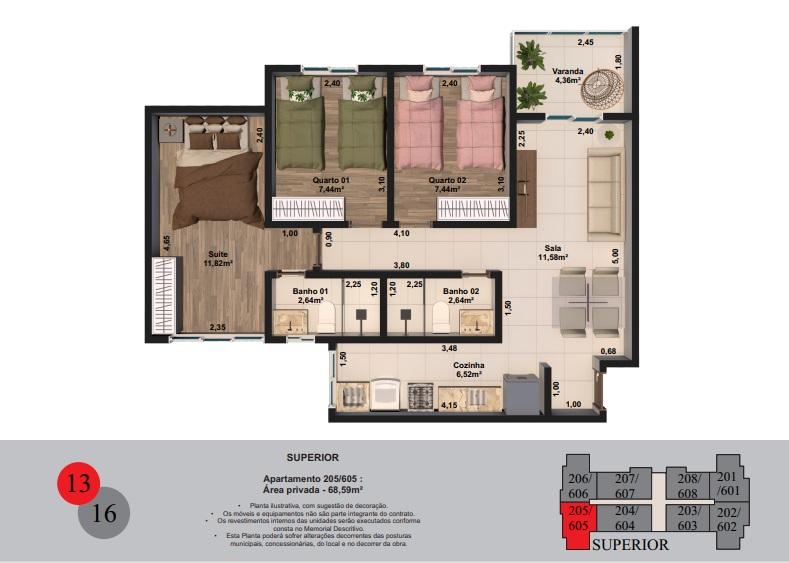 Apartamento, 2 quartos, 52 m² - Foto 30