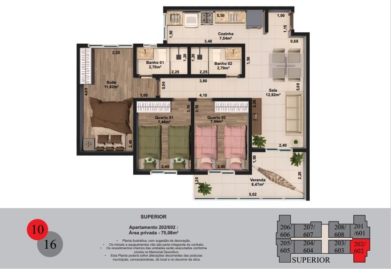 Apartamento, 2 quartos, 52 m² - Foto 27