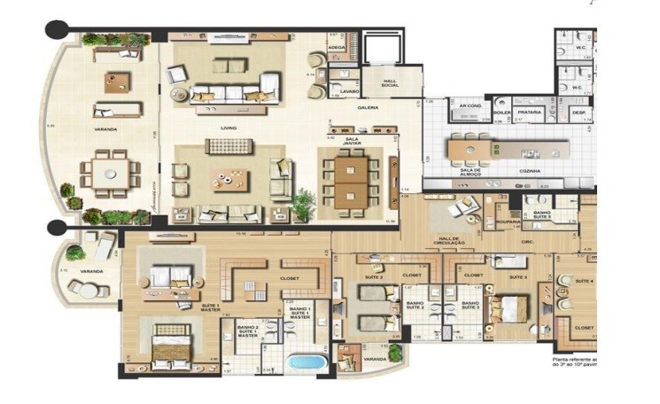 Apartamento, 4 quartos, 555 m² - Foto 28