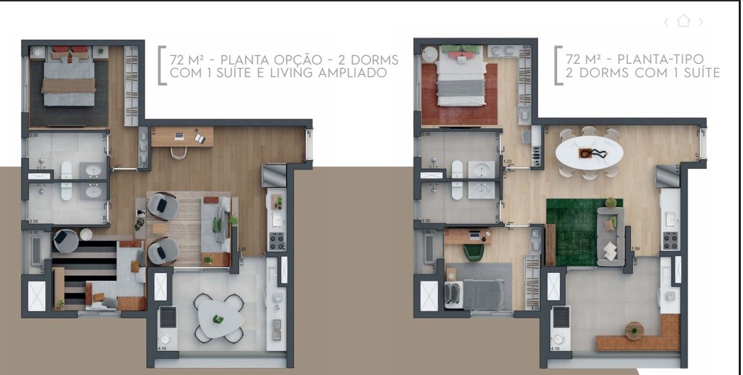 Apartamento, 2 quartos, 60 m² - Foto 12