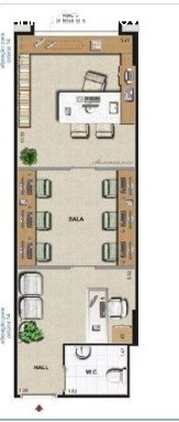 Sala-Conjunto, 36 m² - Foto 17