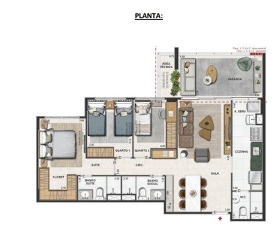 Apartamento, 2 quartos, 91 m² - Foto 26